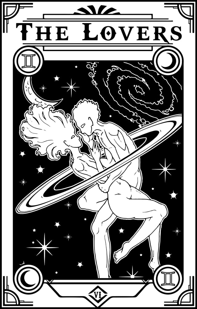 The Lovers Tarot Design