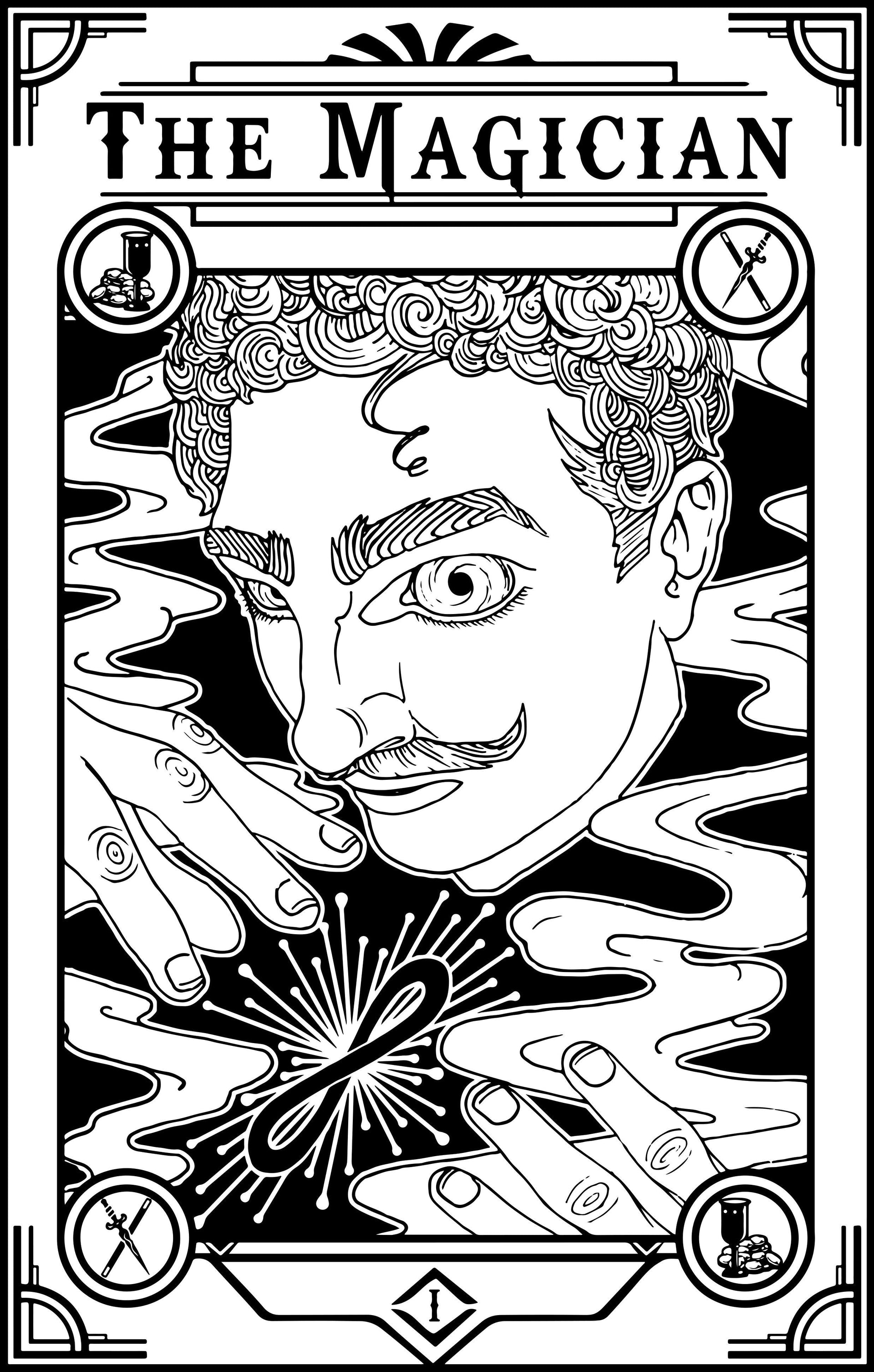 The Magician Tarot Design