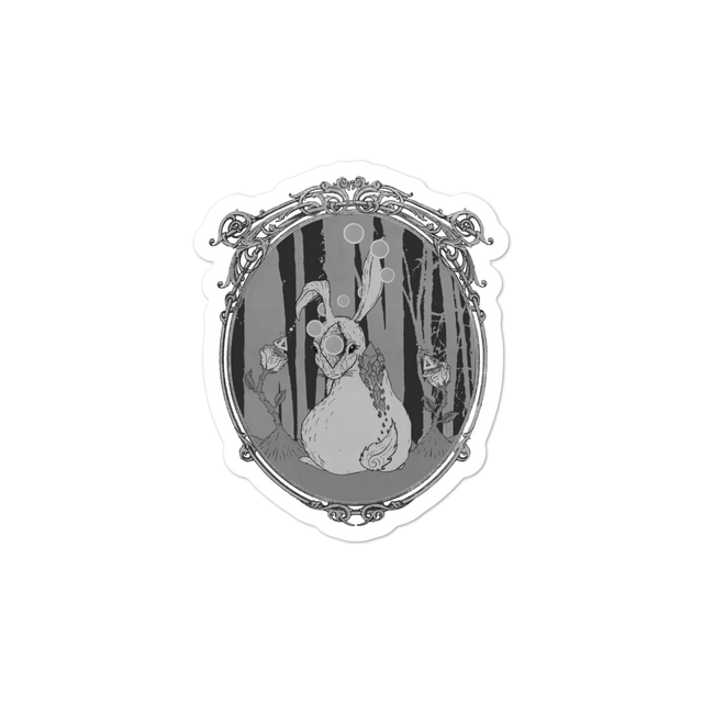 Birth of Anomaly B&W Sticker